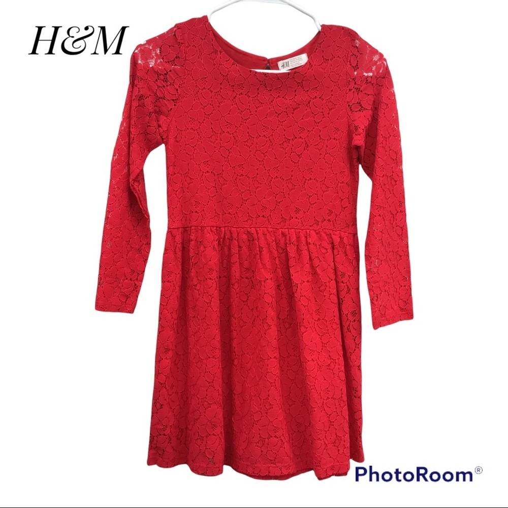 Girls H&M Red Dress